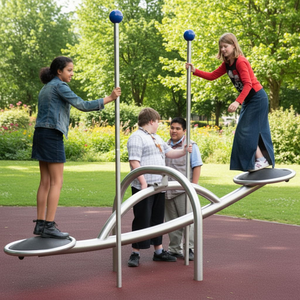 Балансир стоя из нержавеющей стали