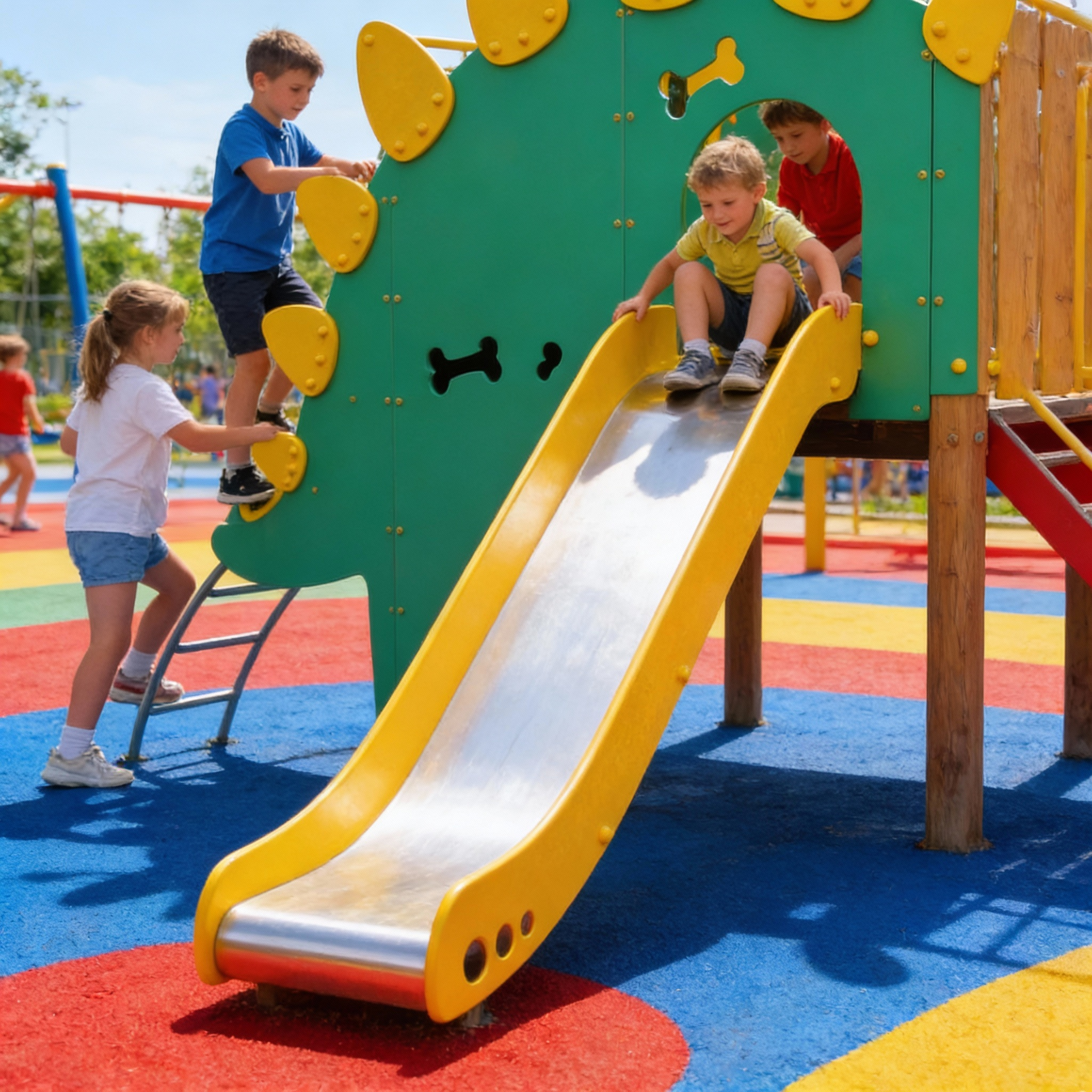 Детская игровая площадка "Динозавр"