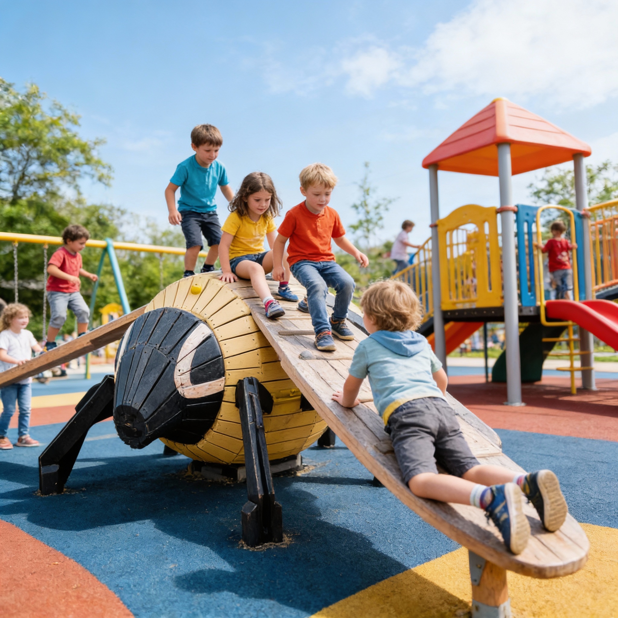 Детская игровая площадка "Пчелка"