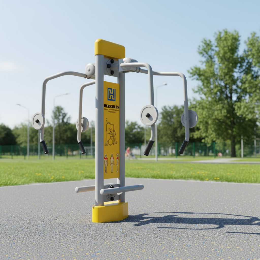 Н-008 Жим от себя для колясочников