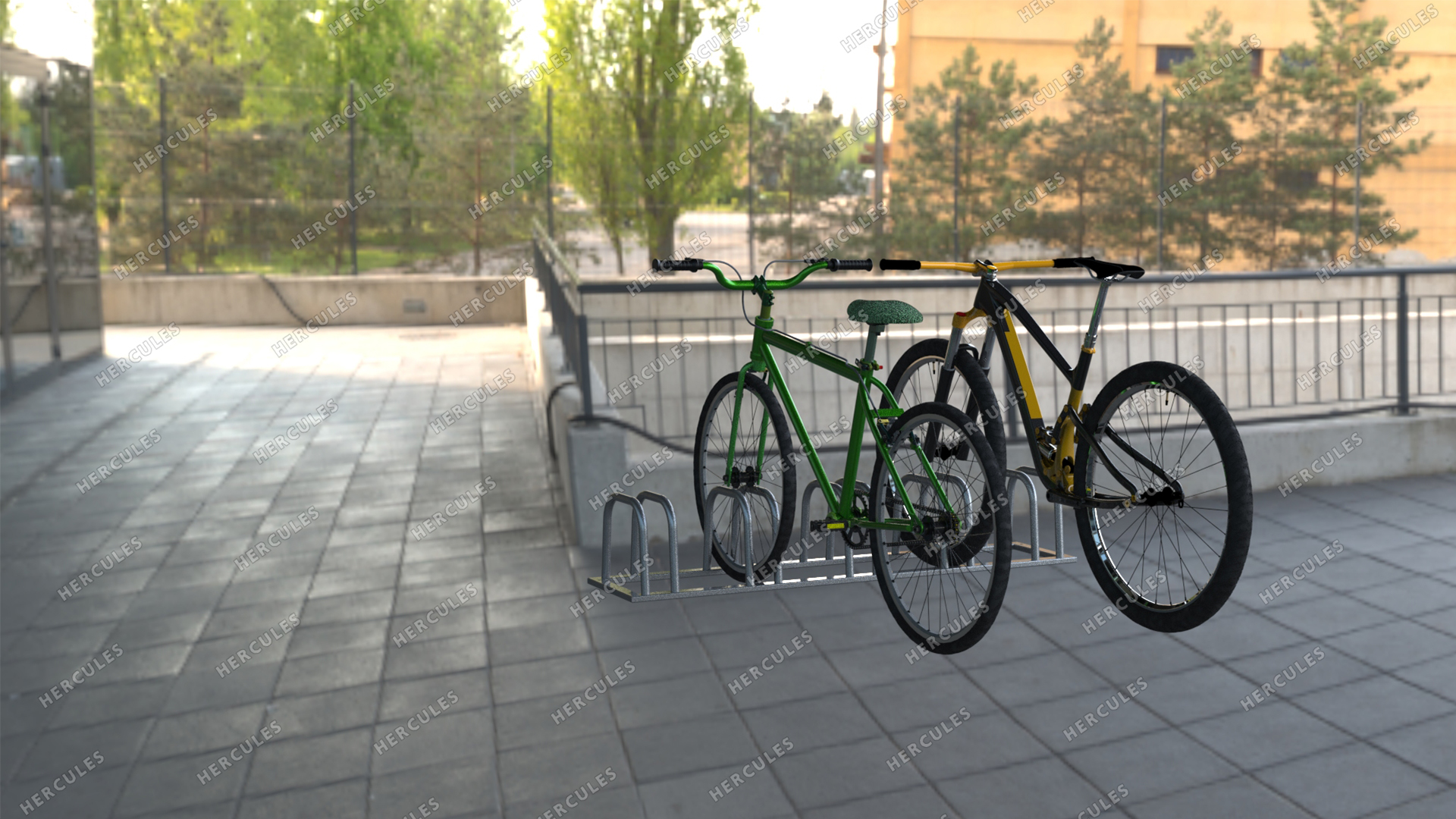 Велопарковка Трапеция