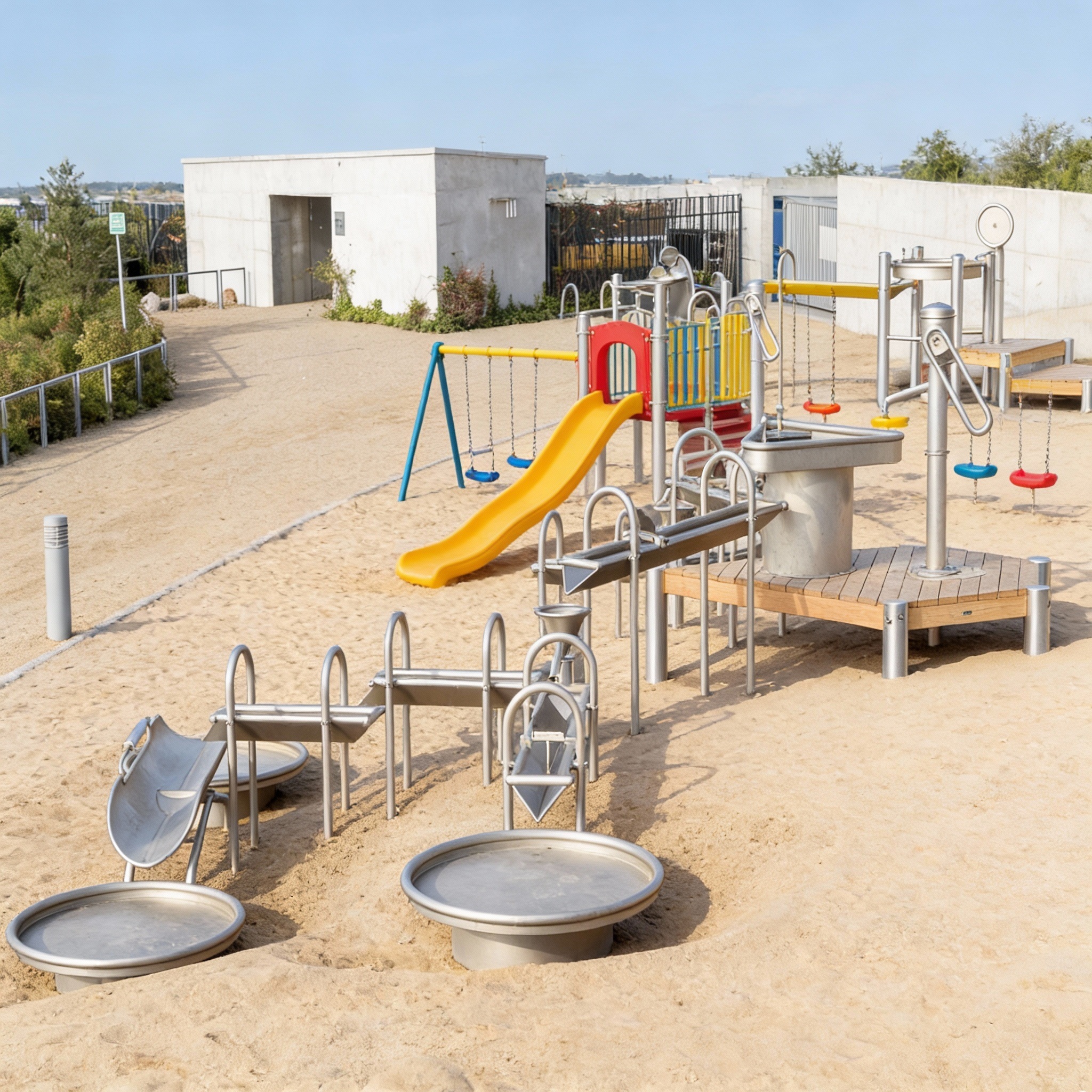 Детская площадка для игр с песком и водой Сувтушар