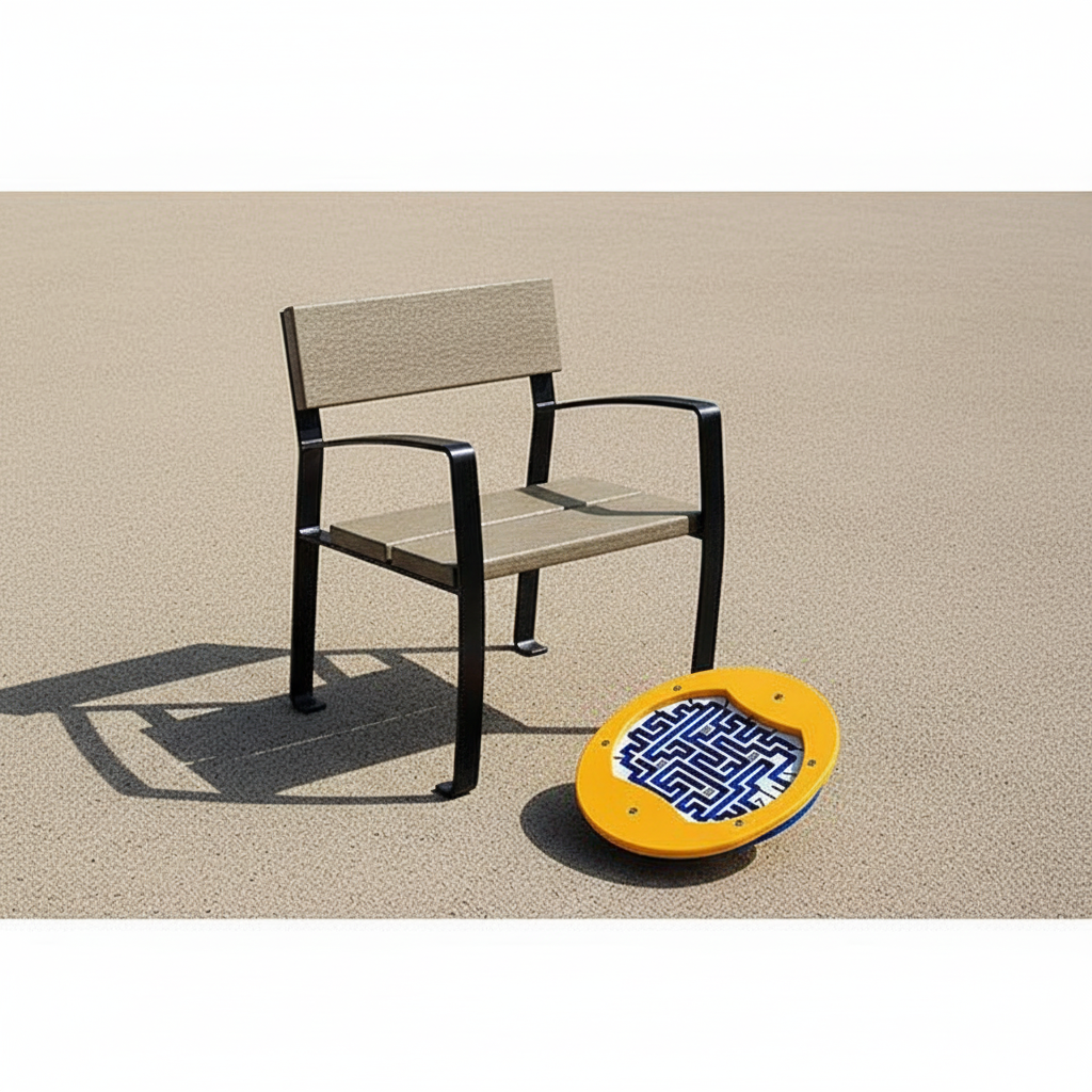 УТИп-060 Тренажер для пожилых Лабиринт для ног 2