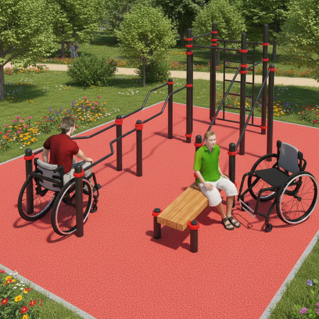 W-7.03 Комплекс для инвалидов-колясочников TRANING