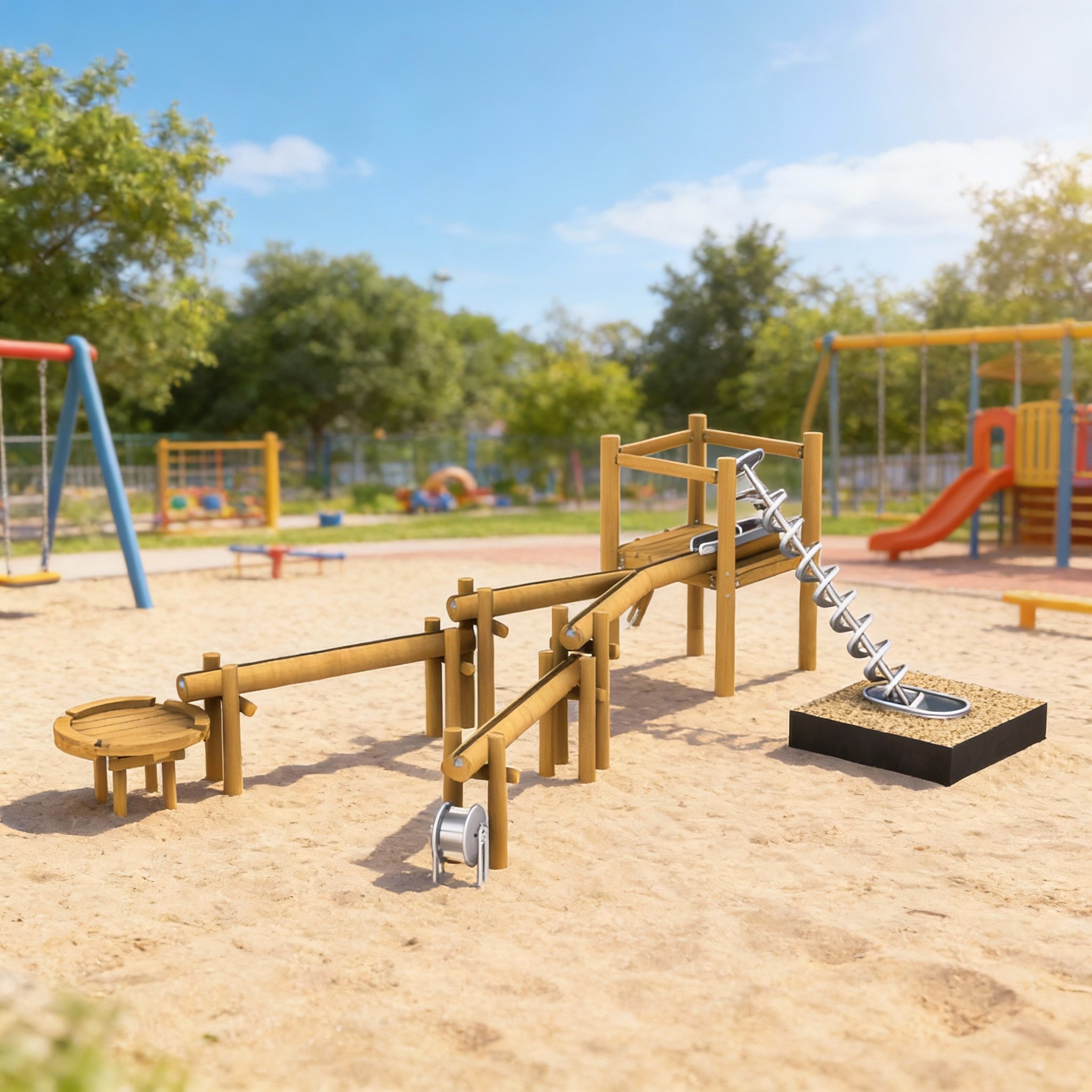 Детская площадка для игр с песком и водой Джур-Джур