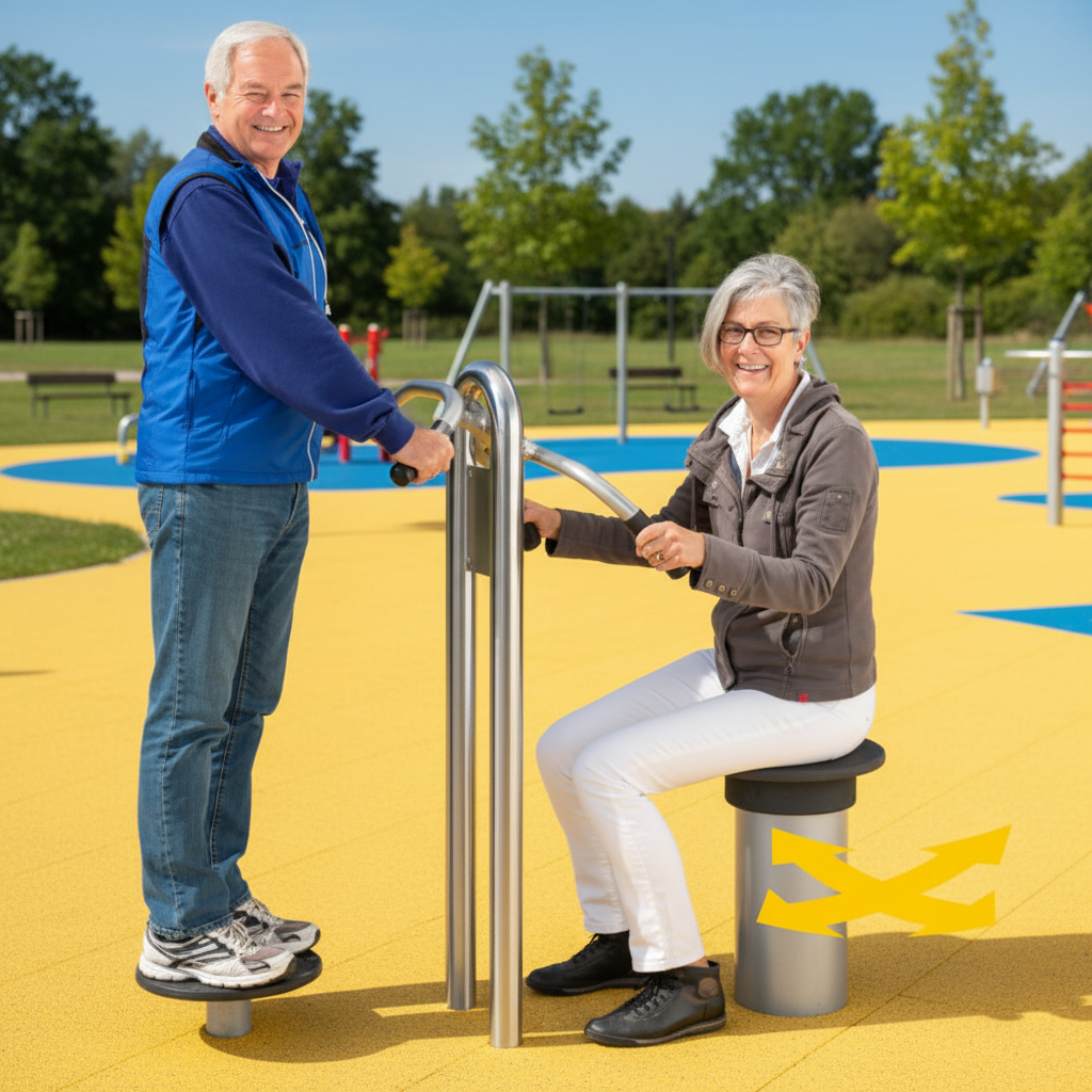 УТЭ-043П ТВИСТЕР СТОЯ И БАЛАНСИР СИДЯ ДВОЙНОЙ