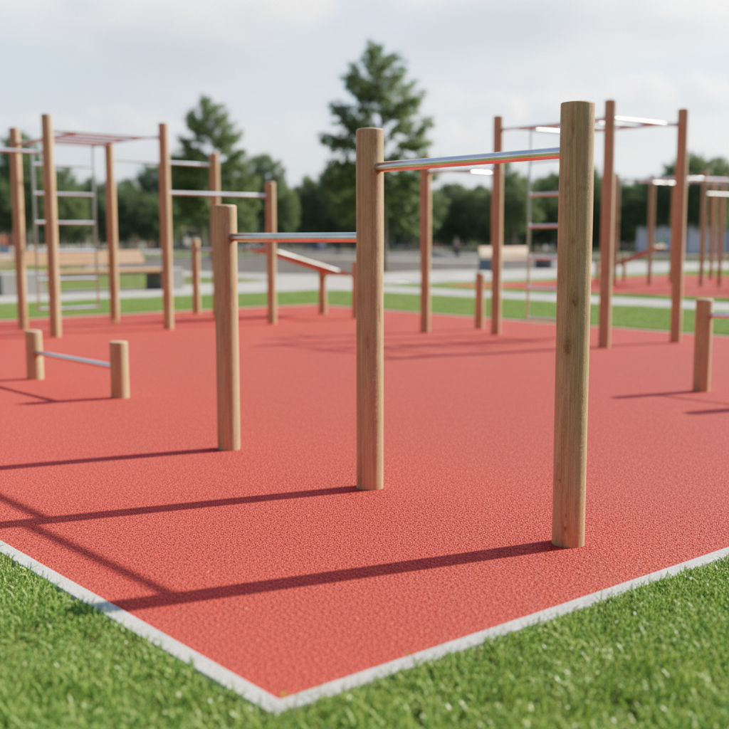 Турник двойной серия Эко