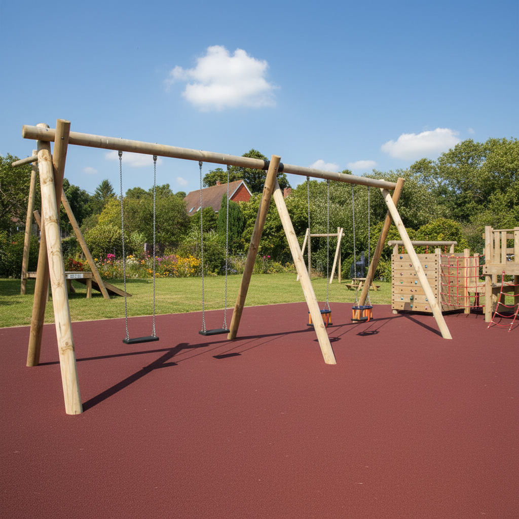 Качели четырехместные