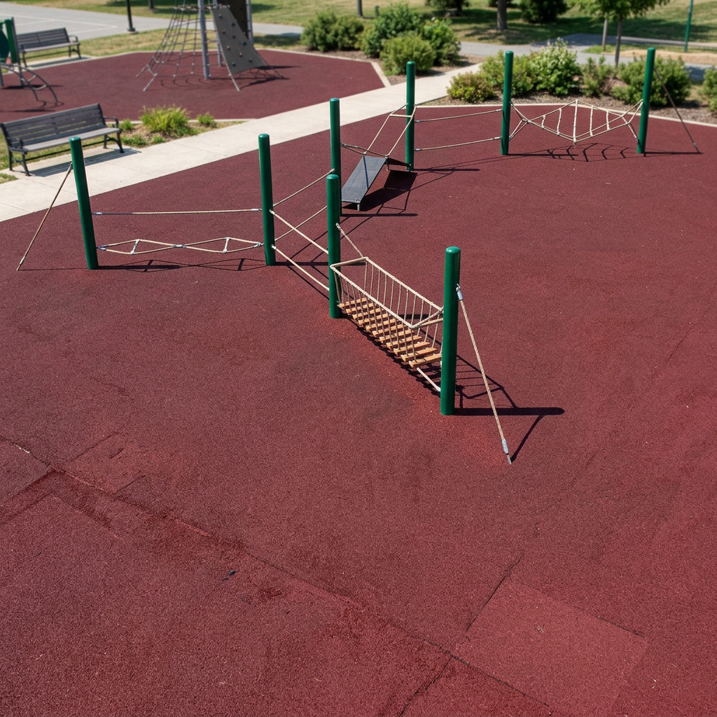 Канатная полоса препятствий v.1