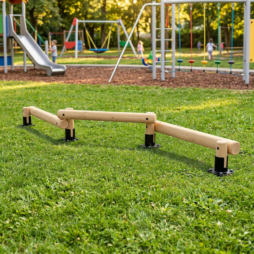 Балансировочное бревно тройное