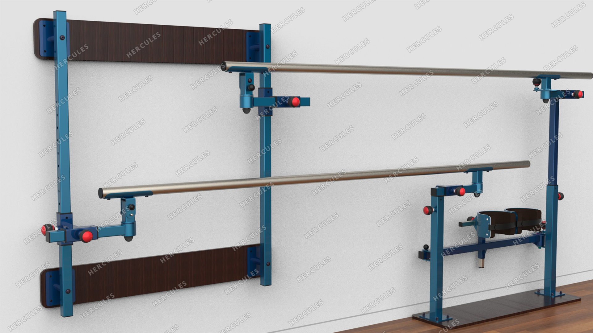 Брусья для реабилитации складываемые к стене