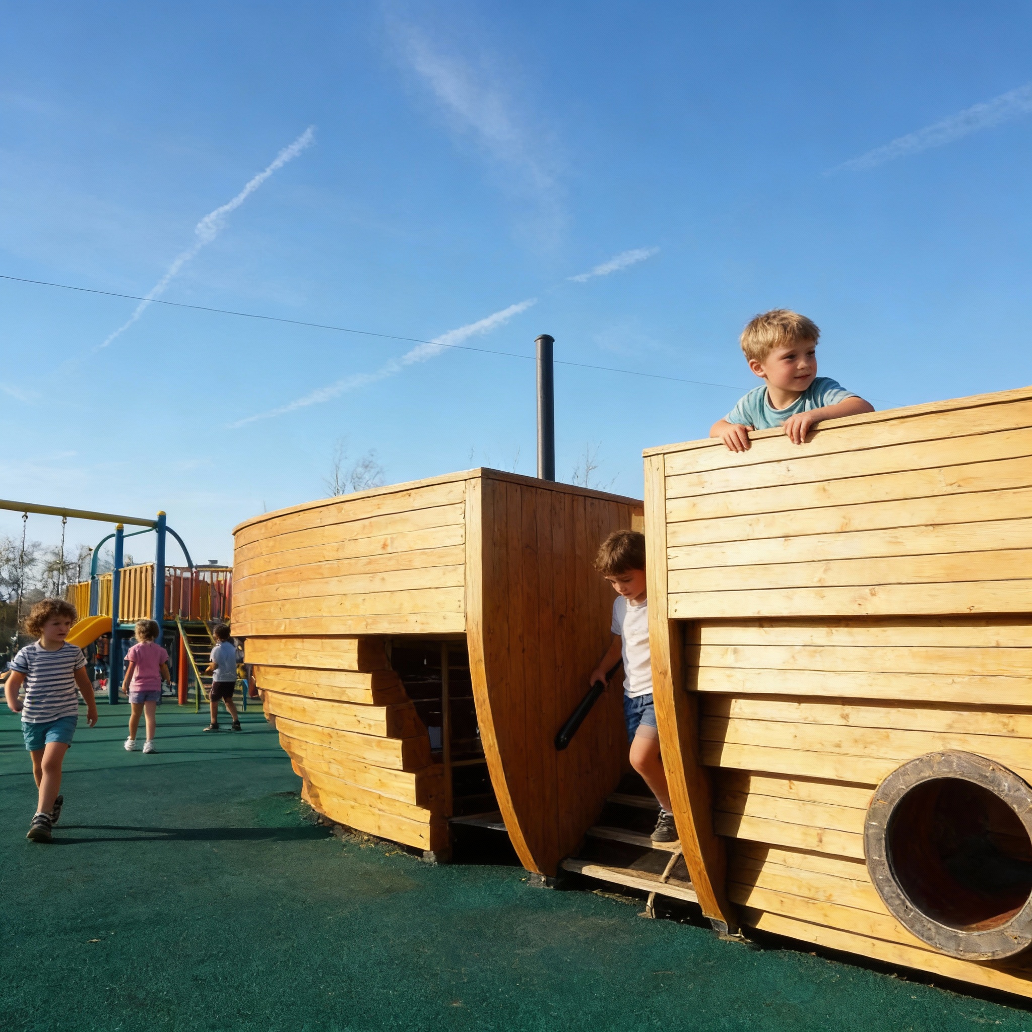 Детский игровой комплекс «Сухогруз»