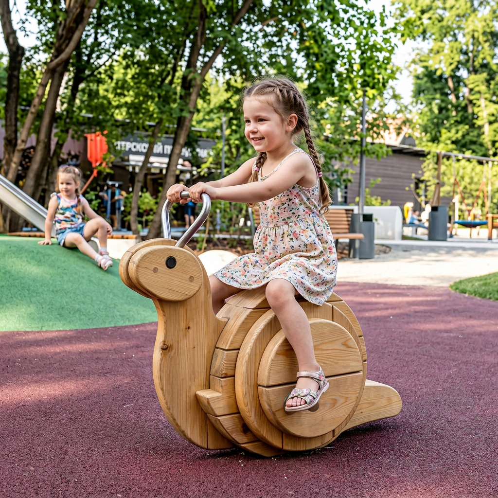 Детский игровой элемент Принцесса-Улитка