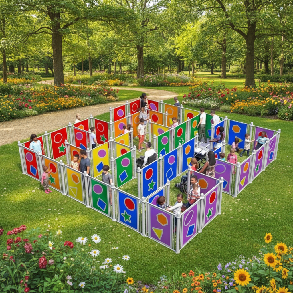 Большой сенсорный лабиринт