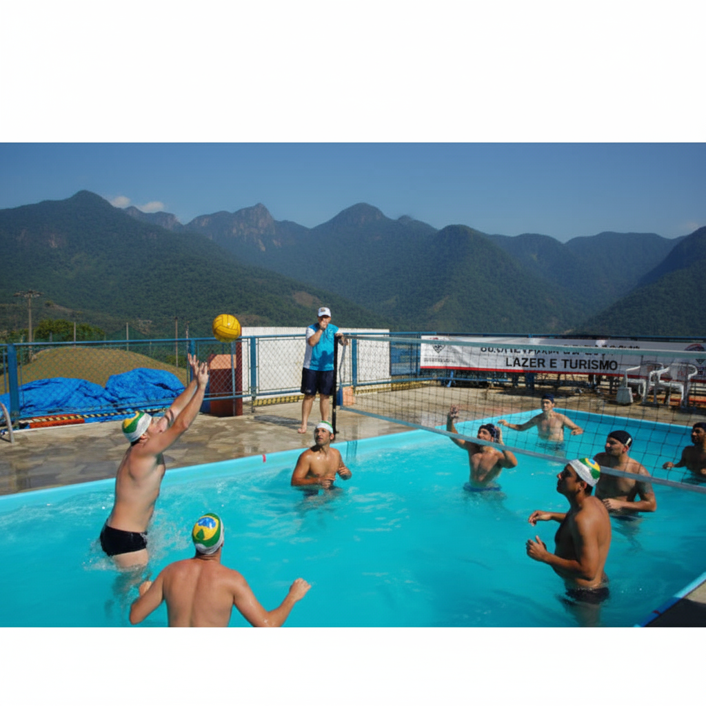 Волейбольные стойки для бассейна