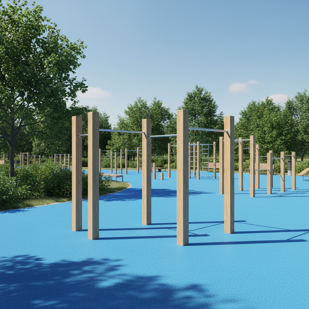 Турник зиг-заг серия Эко