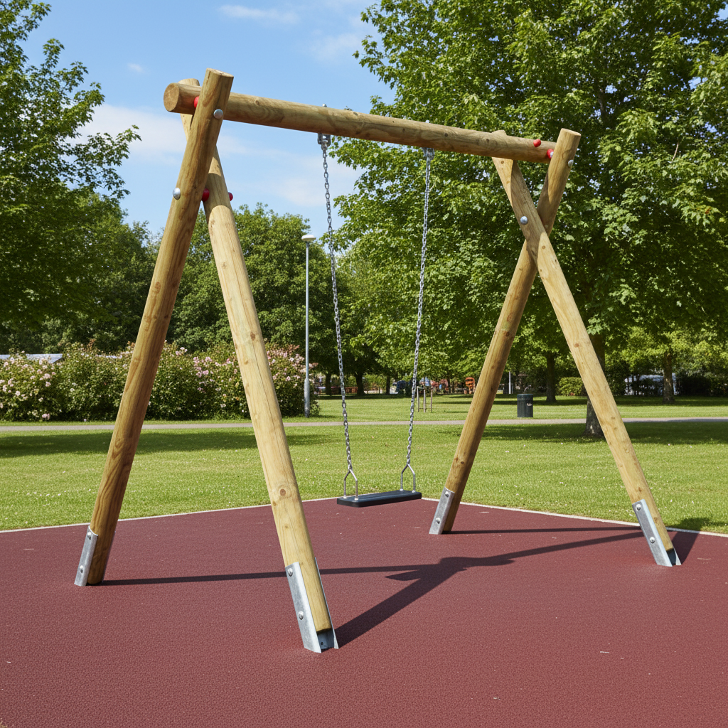 Качели одинарные