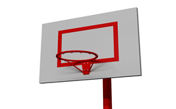 Баскетбольный щит с кольцом антивандальный 