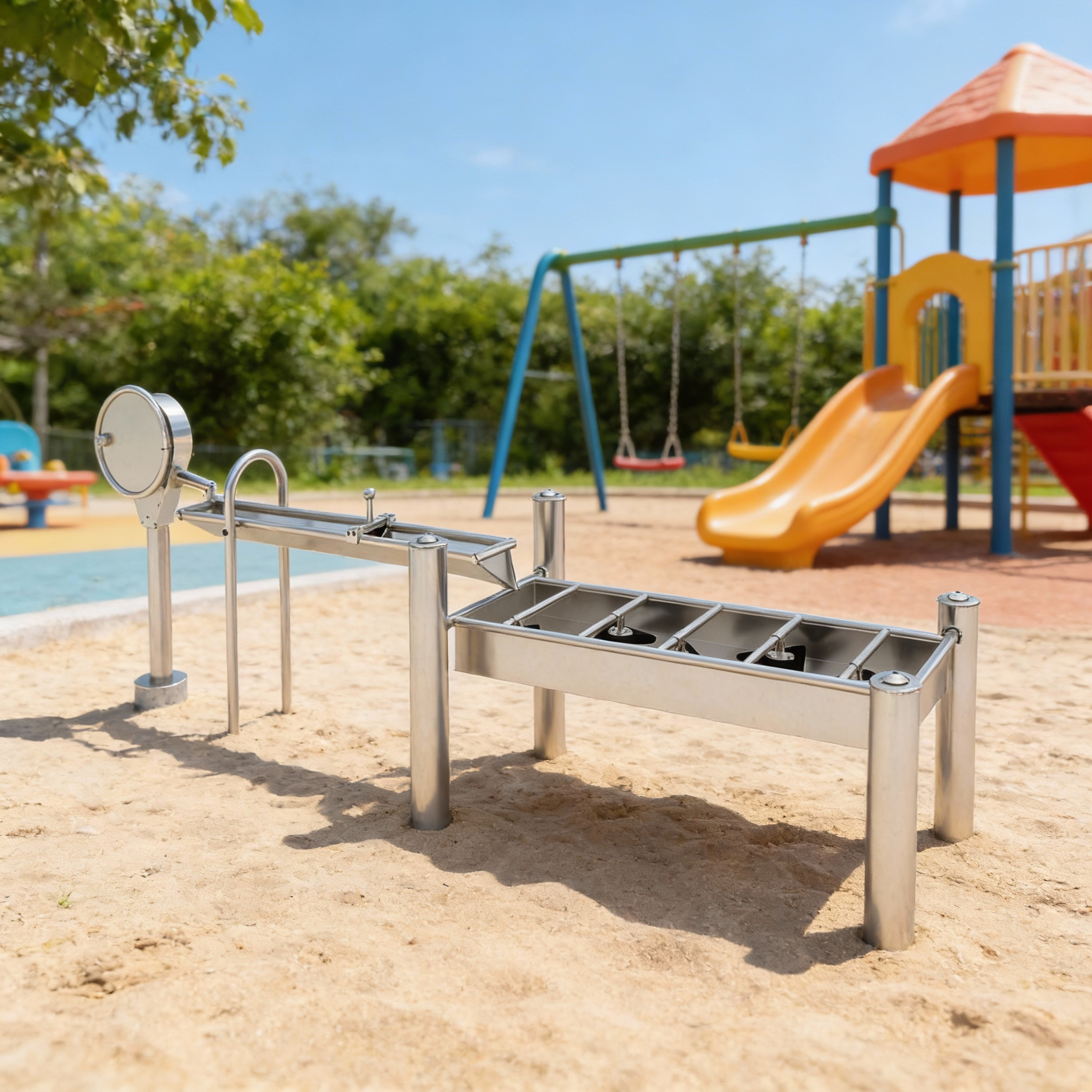 Детская площадка для игр с песком и водой Глимюр