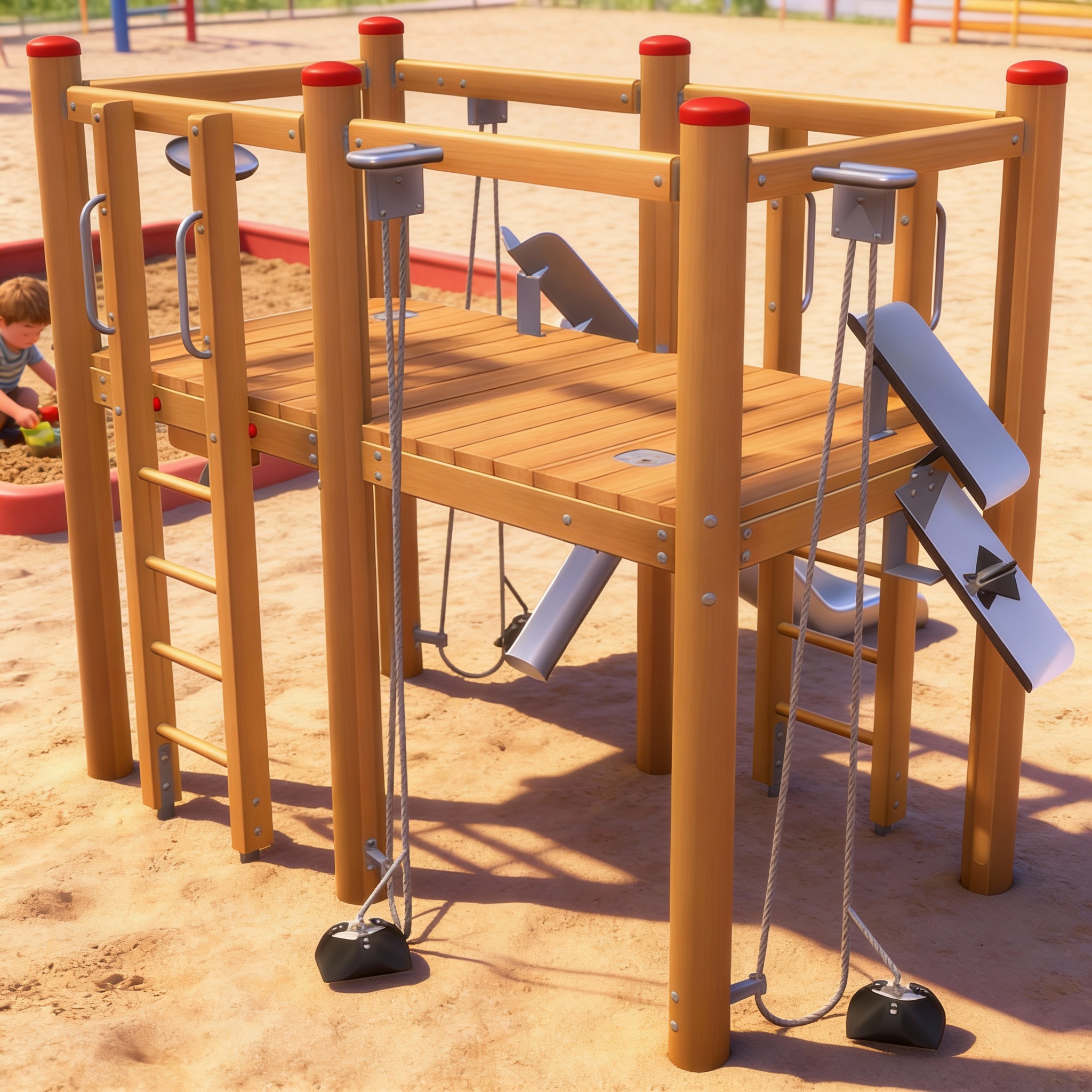 Детская площадка для игр с песком "Калахари"