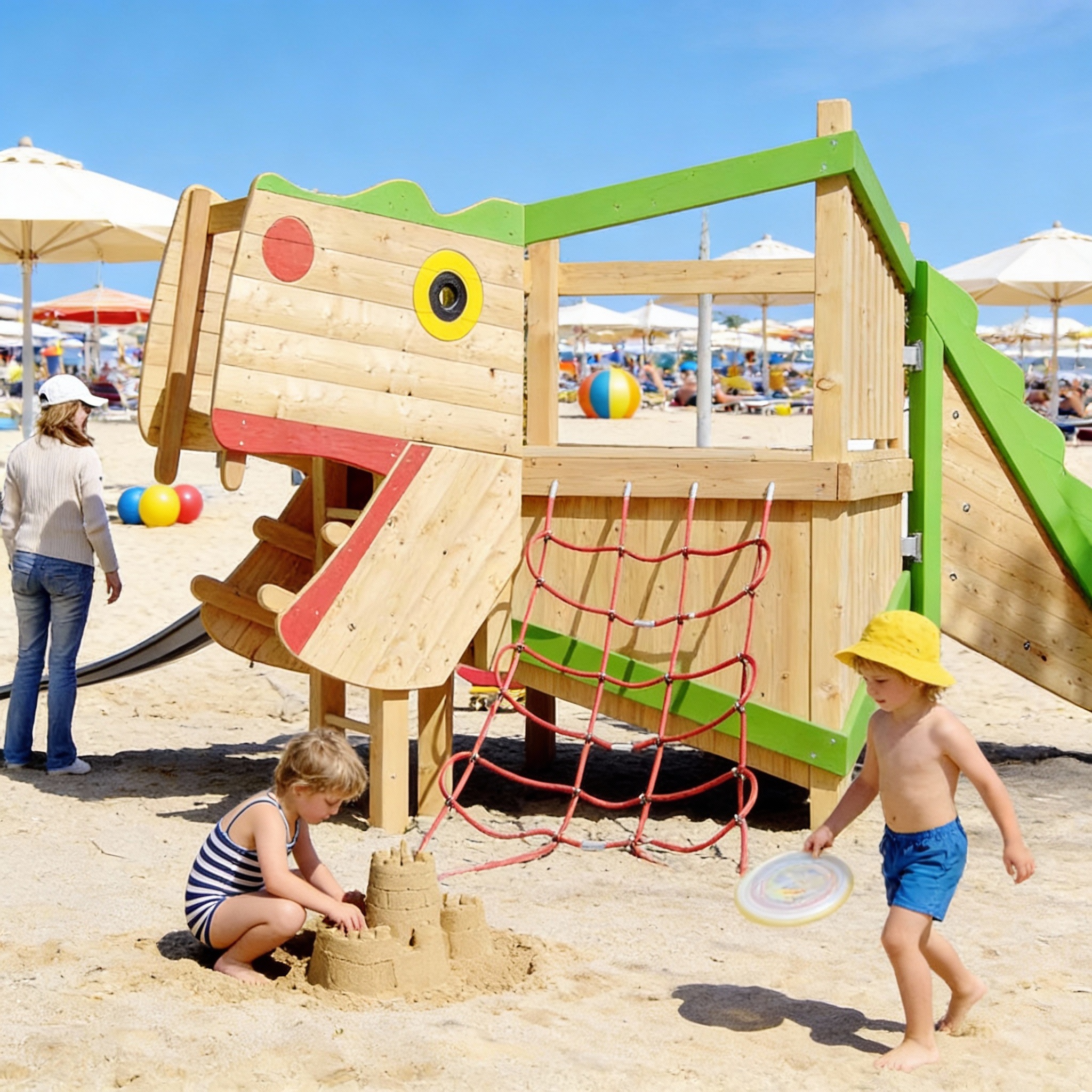 Детский игровой элемент Дракоша