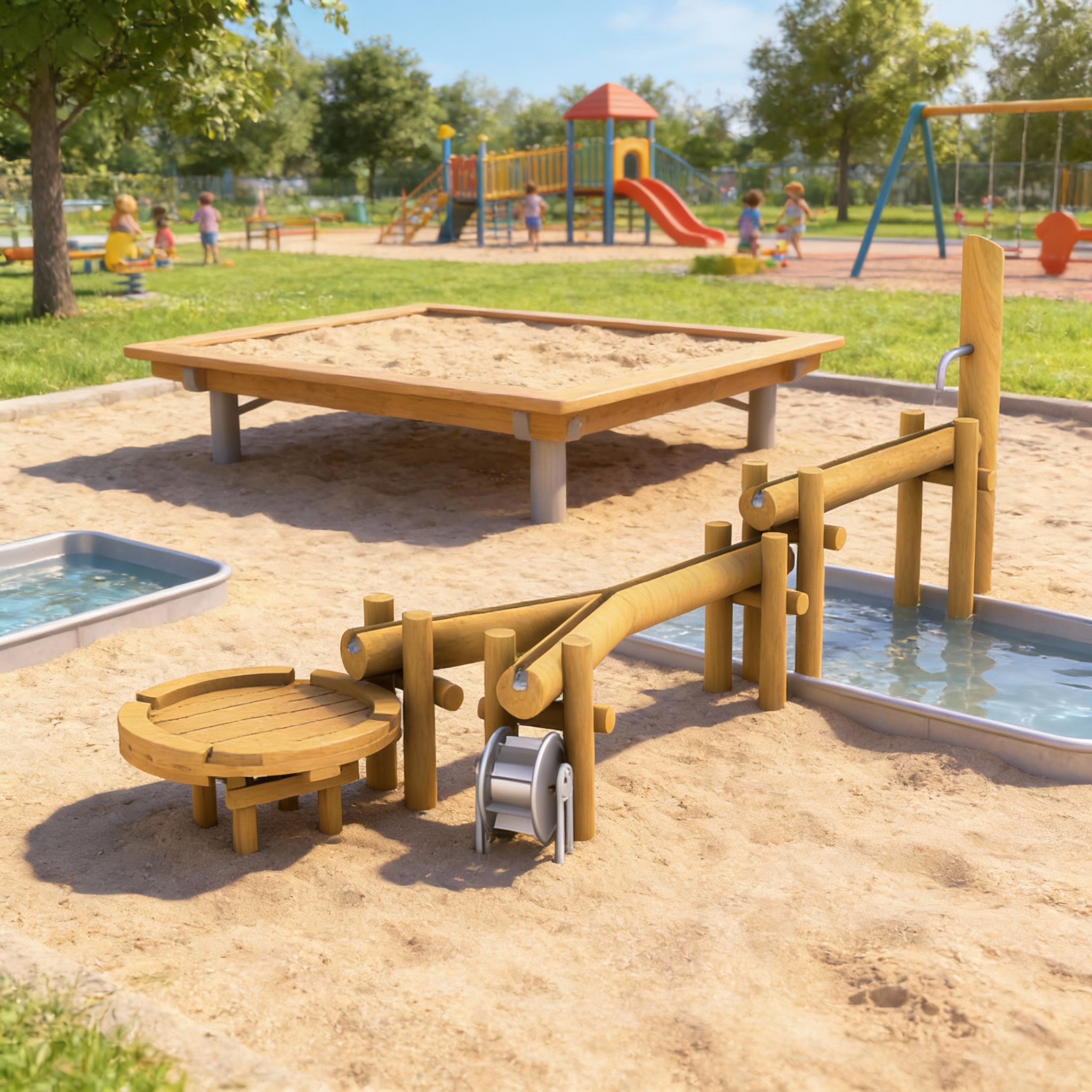 Детская площадка для игр с песком и водой Ваилуа