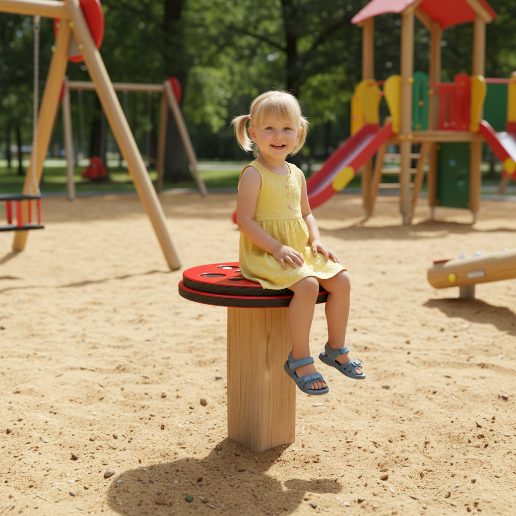 Уличный табурет "Поганка"