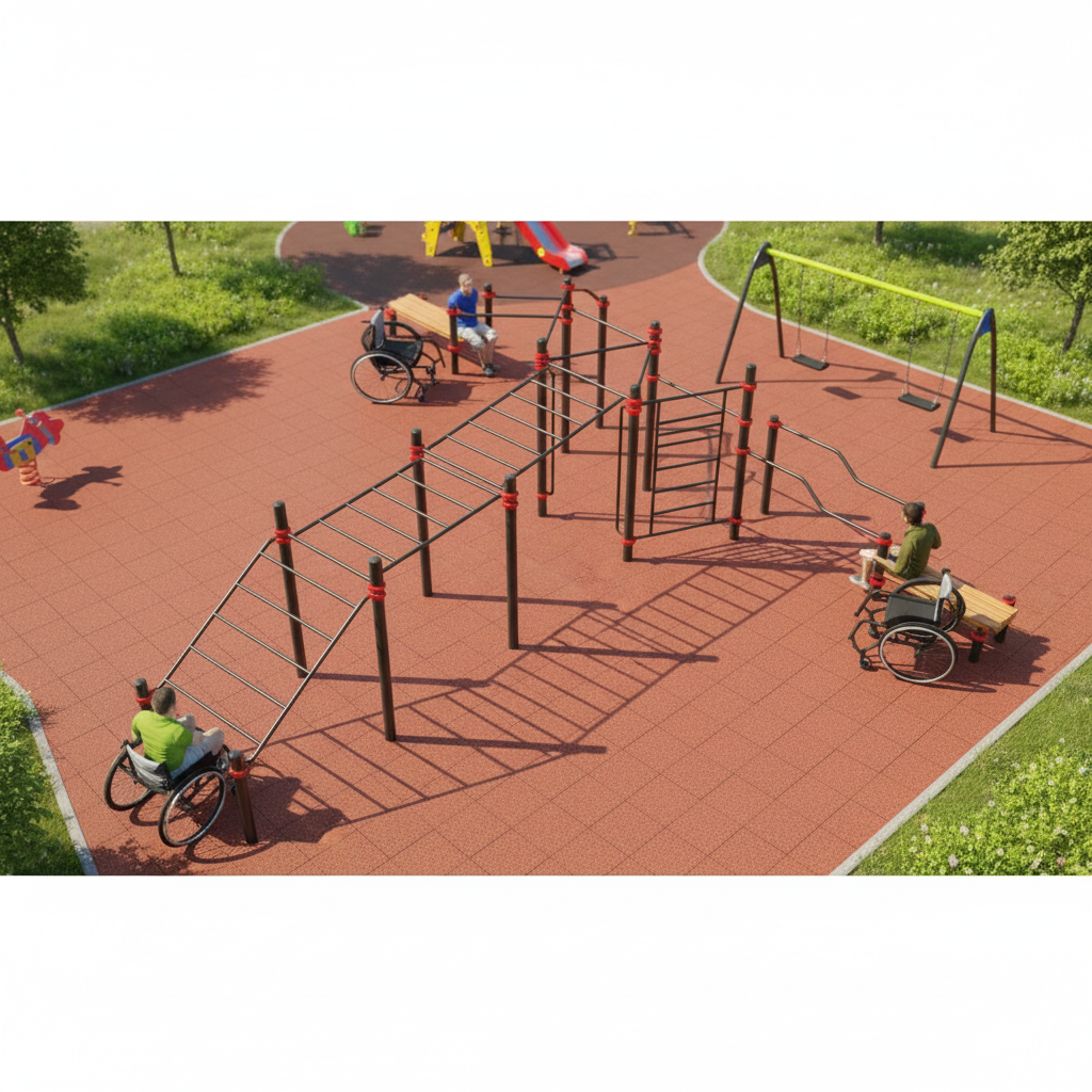 W-7.01 Комплекс для инвалидов-колясочников ADVANCED SUPER