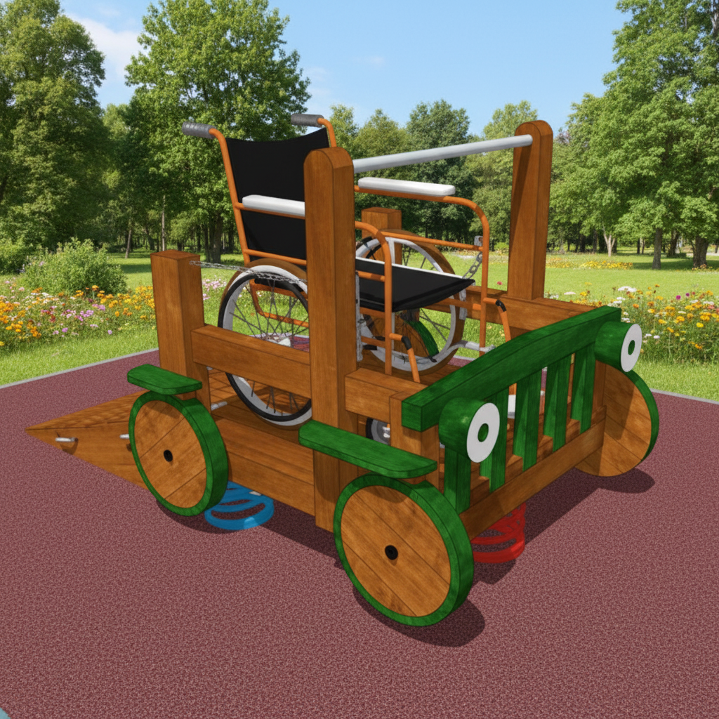 Качалка для кресла-коляски Автомобиль