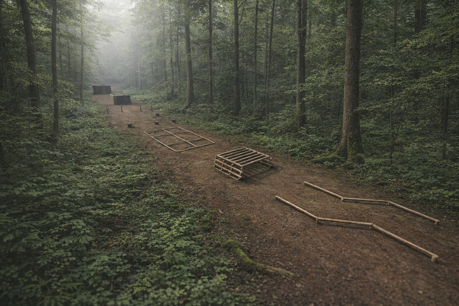 Полоса препятствий - Тропа разведчика