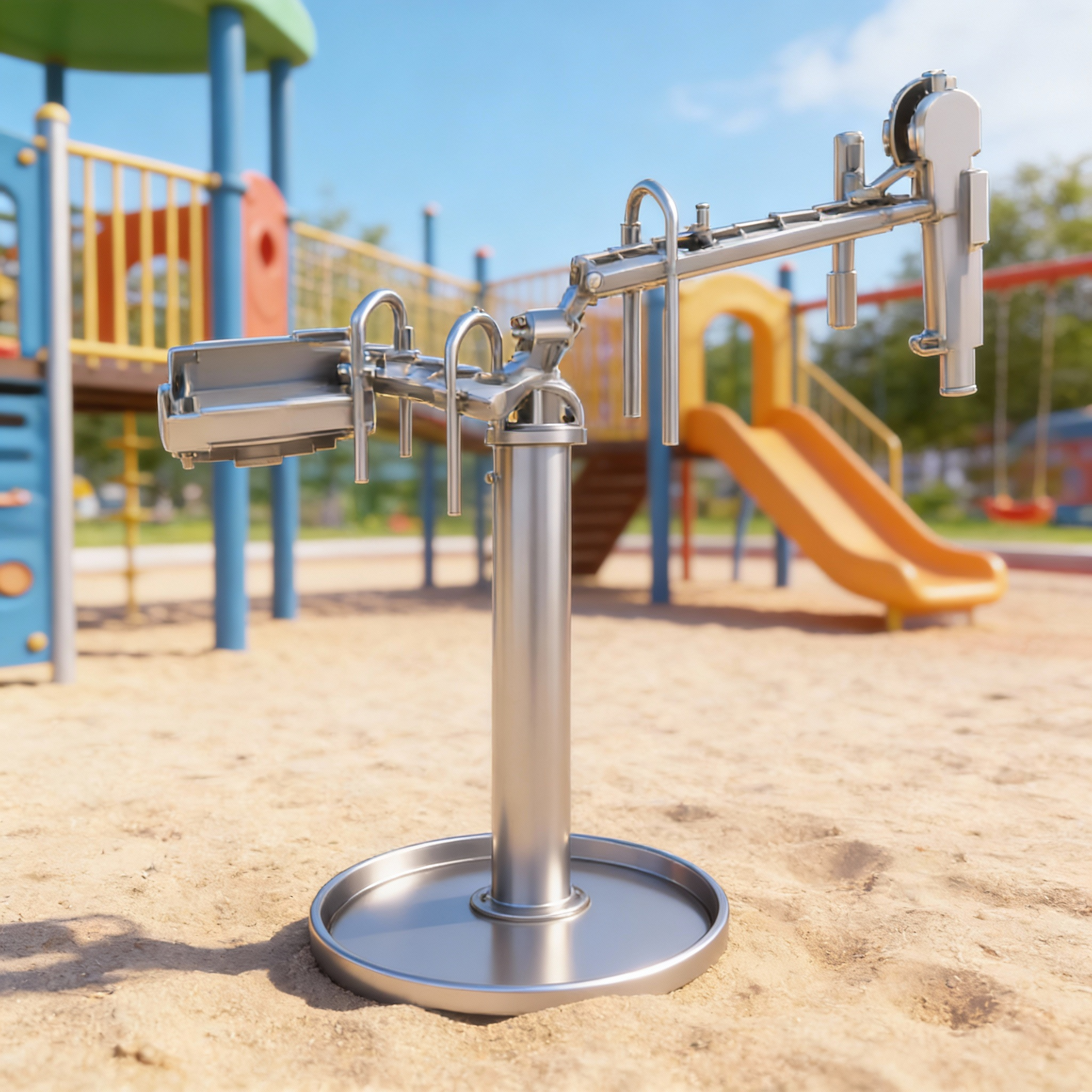 Детская площадка для игр с песком и водой Карбе