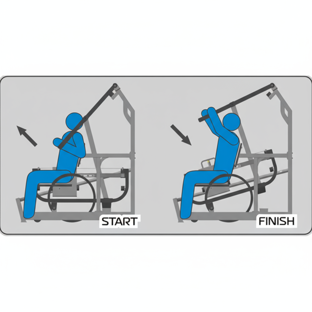 НВВ-005Z Жим от груди c наклоном для колясочников