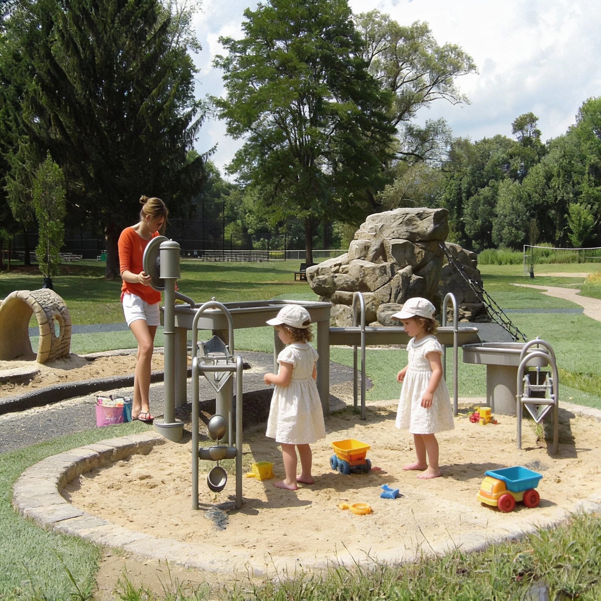 Детская площадка для игр с песком и водой Невада