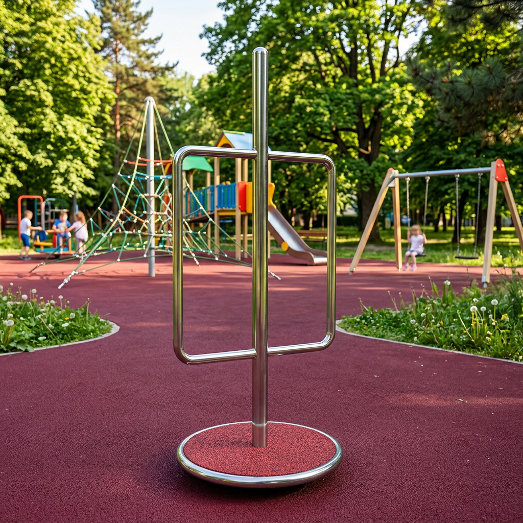 Миникарусель из нержавеющей стали