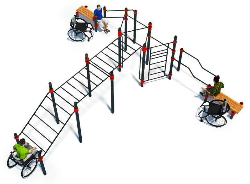 W-7.01 Комплекс для инвалидов-колясочников ADVANCED SUPER