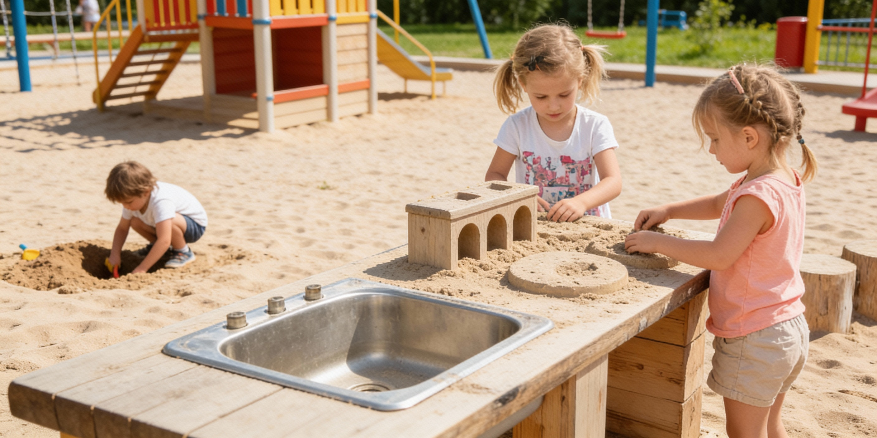 Элемент для игр с песком Кухня