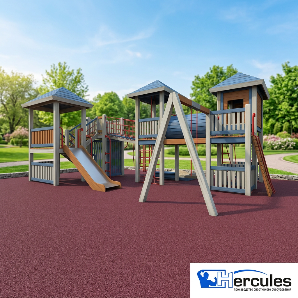 Уникальная Детская игровая площадка