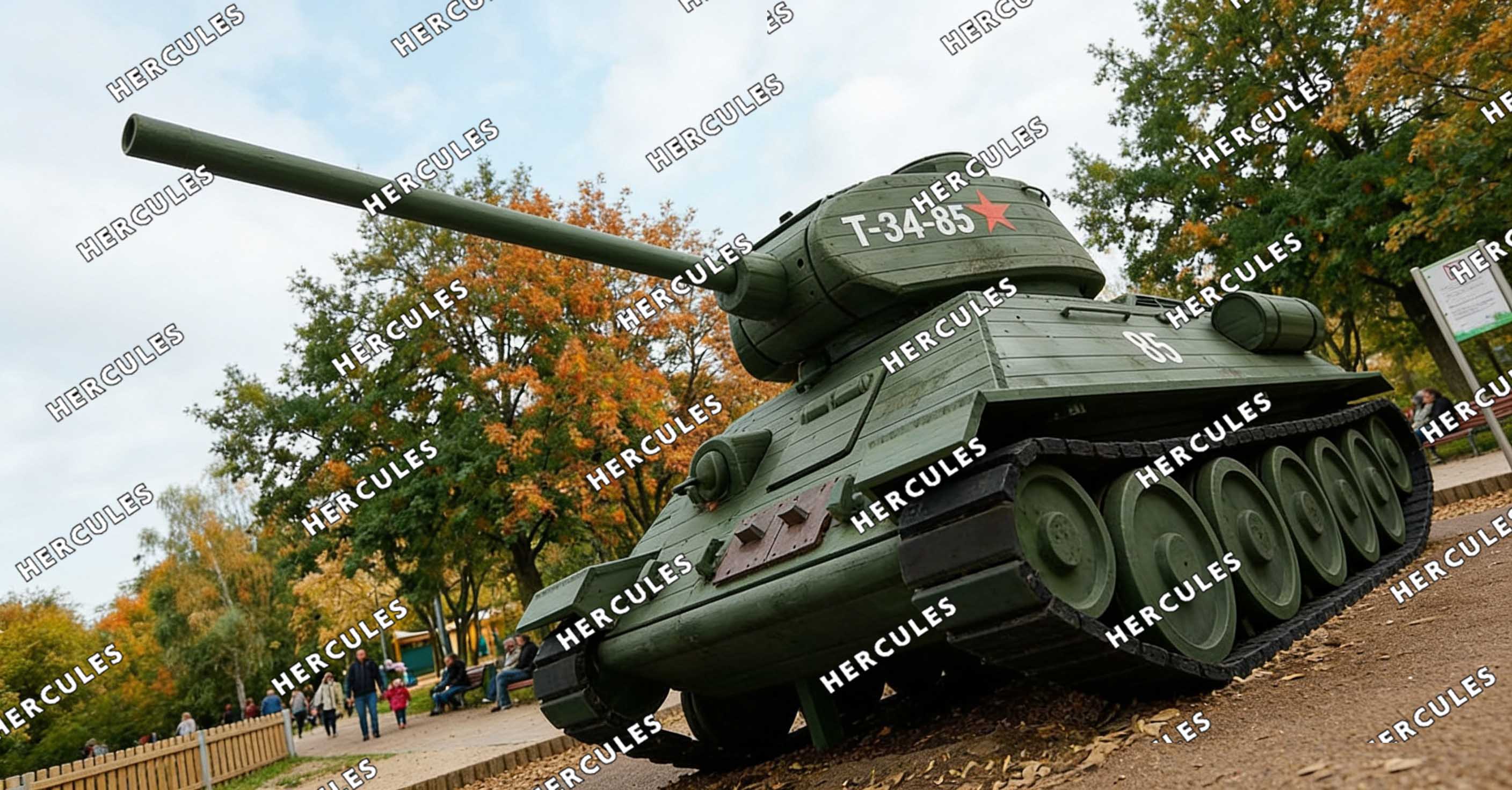 Арт-объект Танк Т-34
