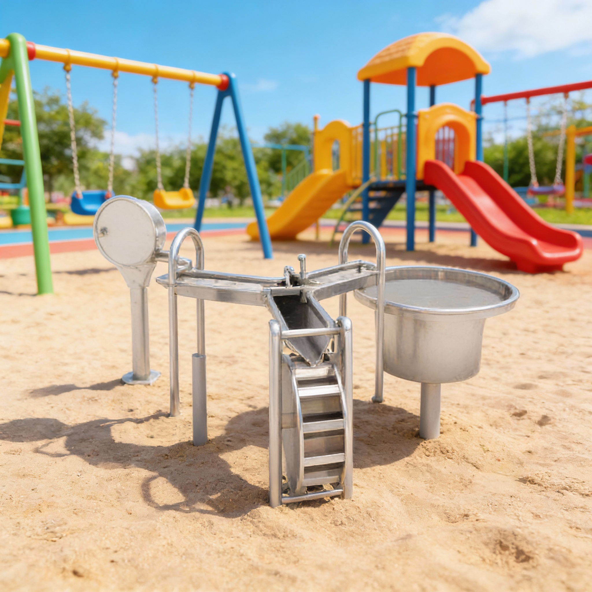 Детская площадка для игр с песком и водой Лотефосс