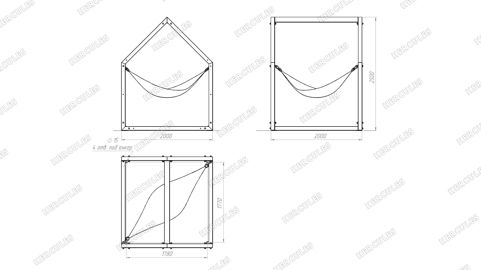 Гамаки "Отдыхайка"