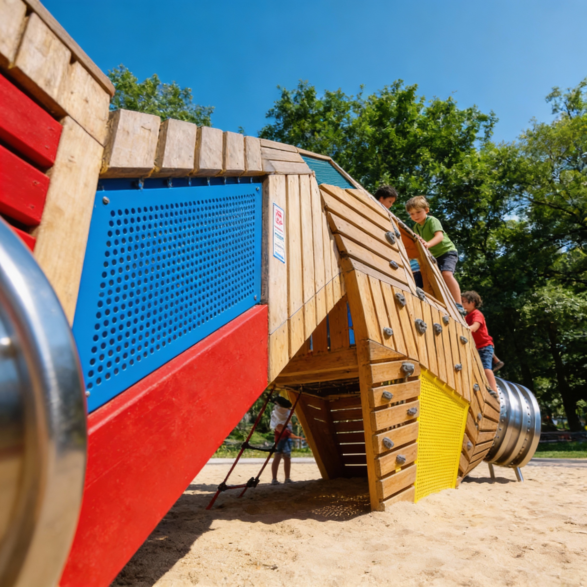 Детский комплекс для лазания "Эликсир радости"