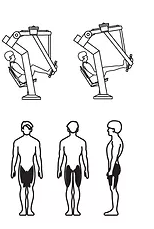 НВВ-007 Жим ногами сидя с переменным весом