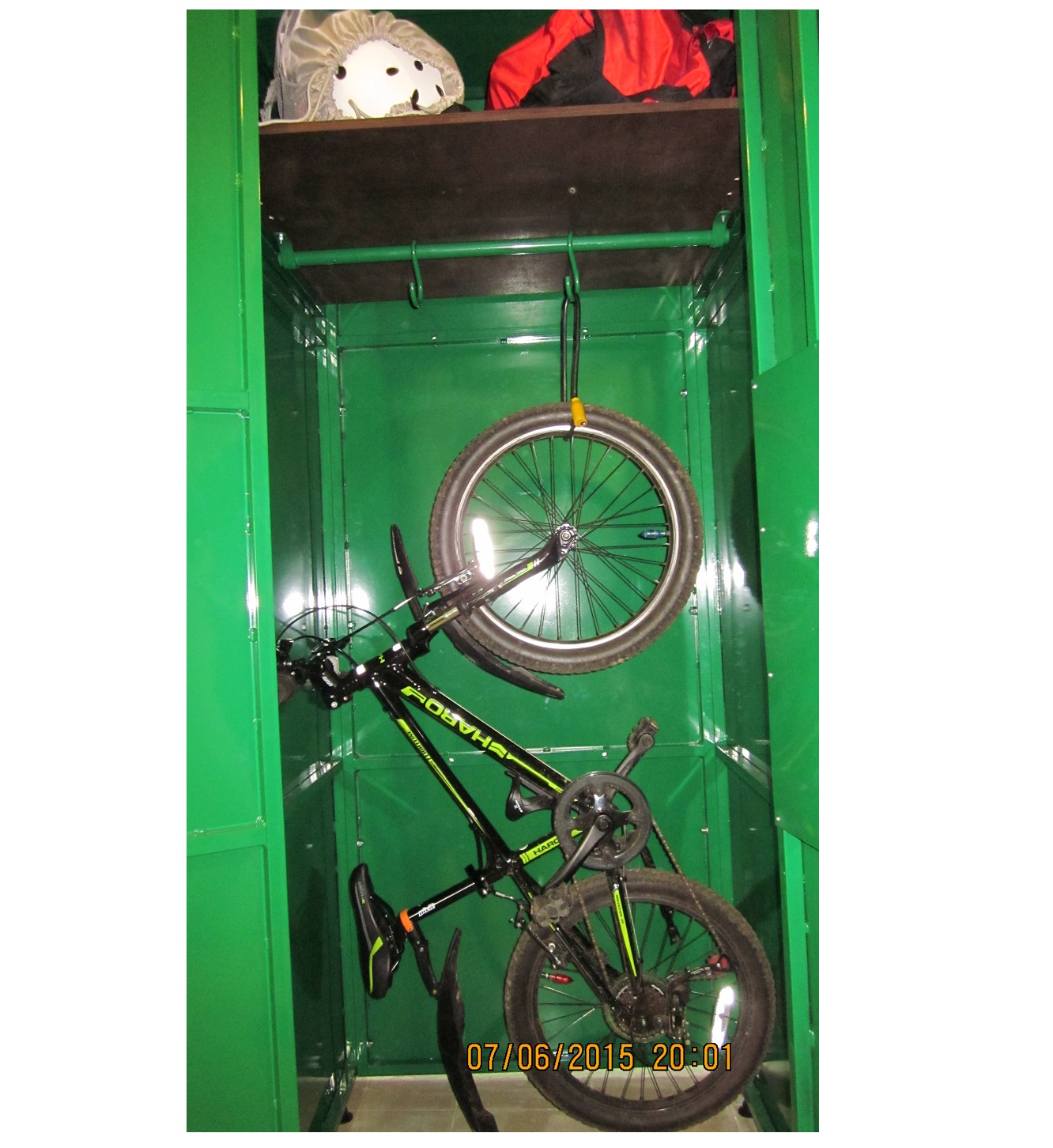 Сейф для хранения велосипеда