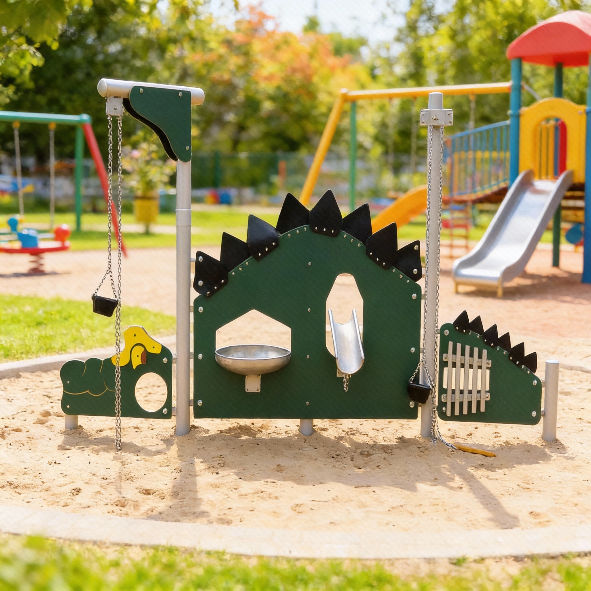 Комплекс для игр с песком "Крокодил"