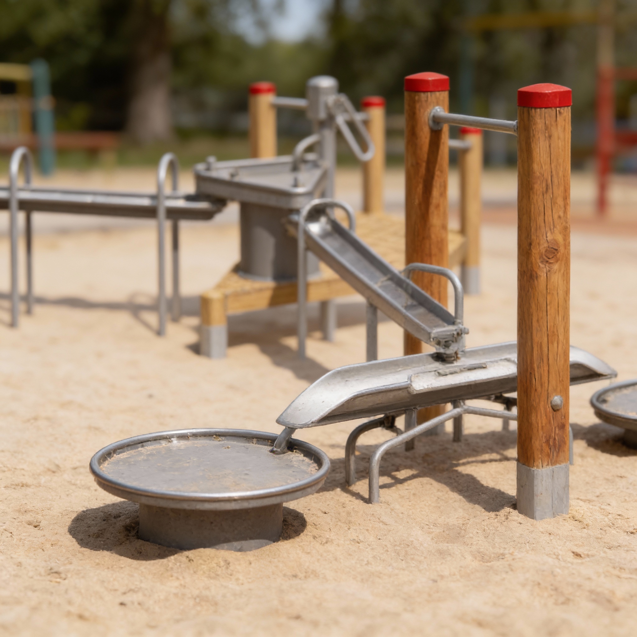 Детская площадка для игр с водой Каскад