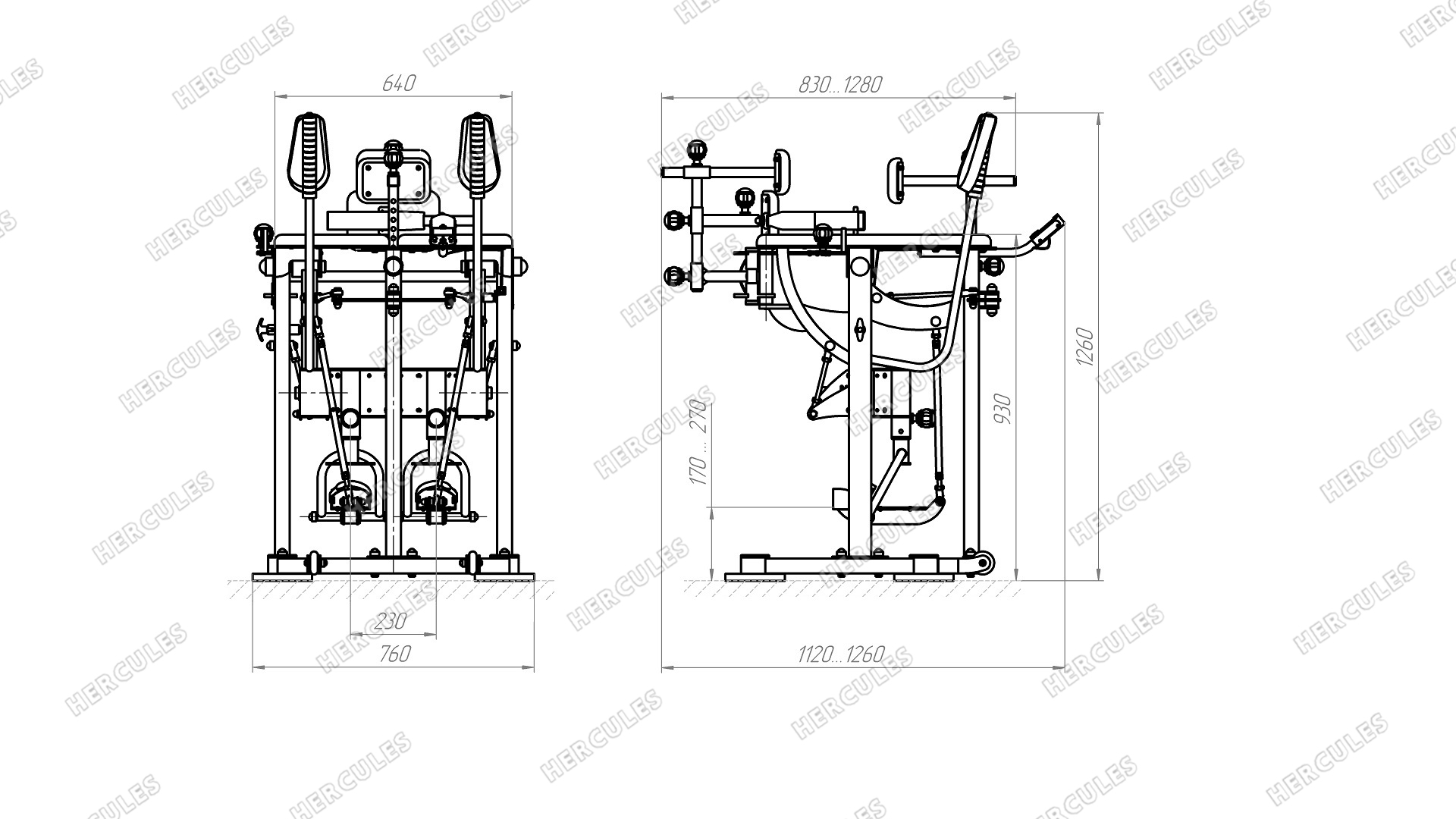 Шагательный тренажер типа Имитрон (детский)