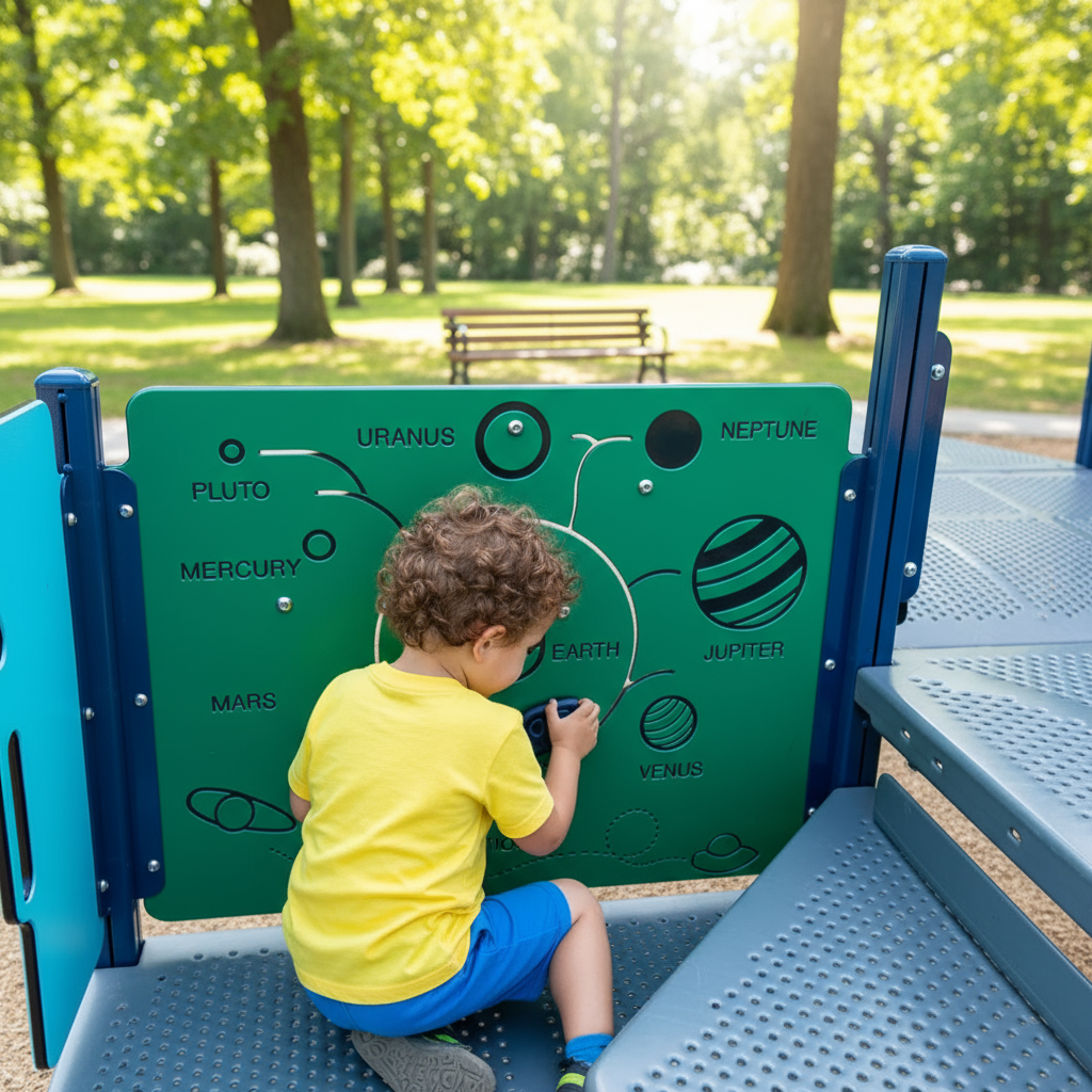 Игровая панель Космический полет