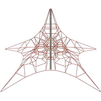 Конструкция для лазания серия "Звезда" ПД-536 (8х8х4)