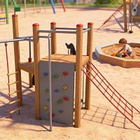 Площадка для лазания и игр с песком