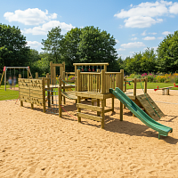 Детский комплекс для лазания Натурале v1